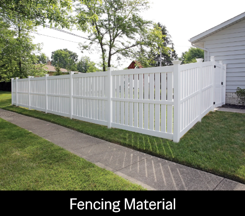 Browse by Fencing Material